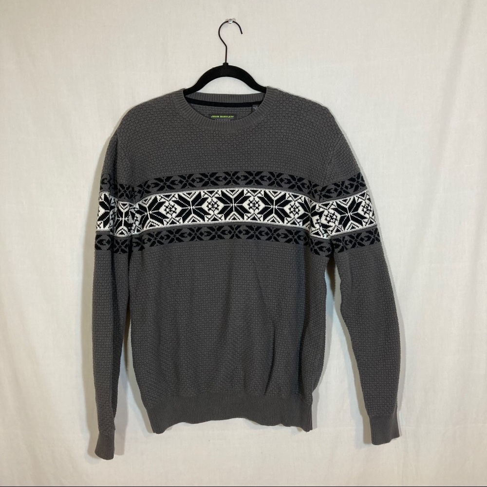 Gray Holiday Sweater